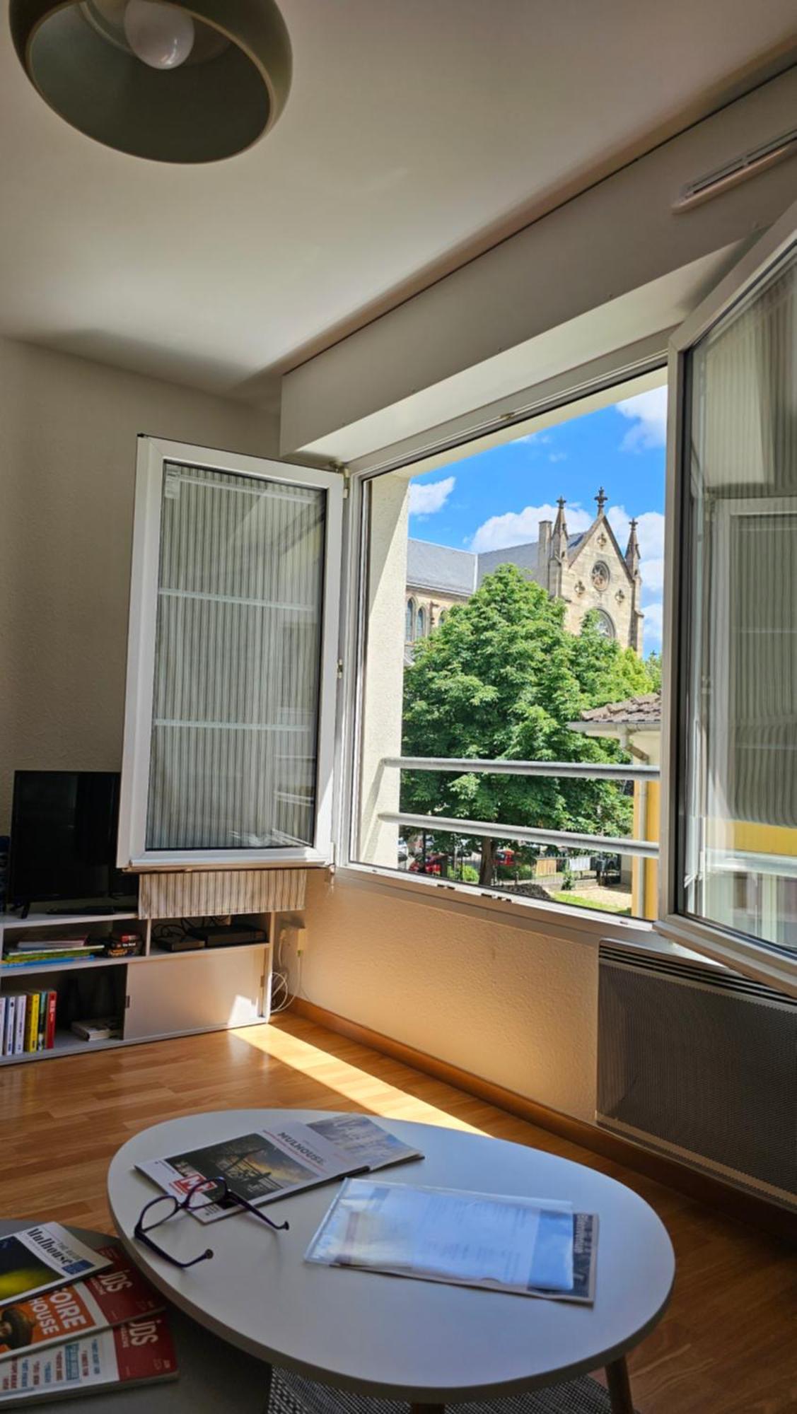 La Sinne Appartement 2 Pieces Avec Garage Mulhouse Exterior photo
